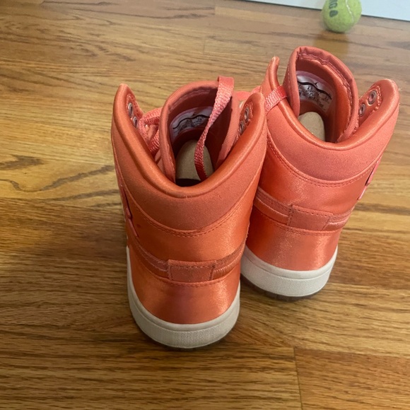 Nike Women's Air Jordan High-Top Sneakers - Coral - Picture 6 of 8